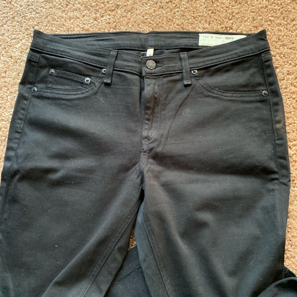 Rag & Bone/JEAN Plush Legging Jeans - Picture 3 of 7